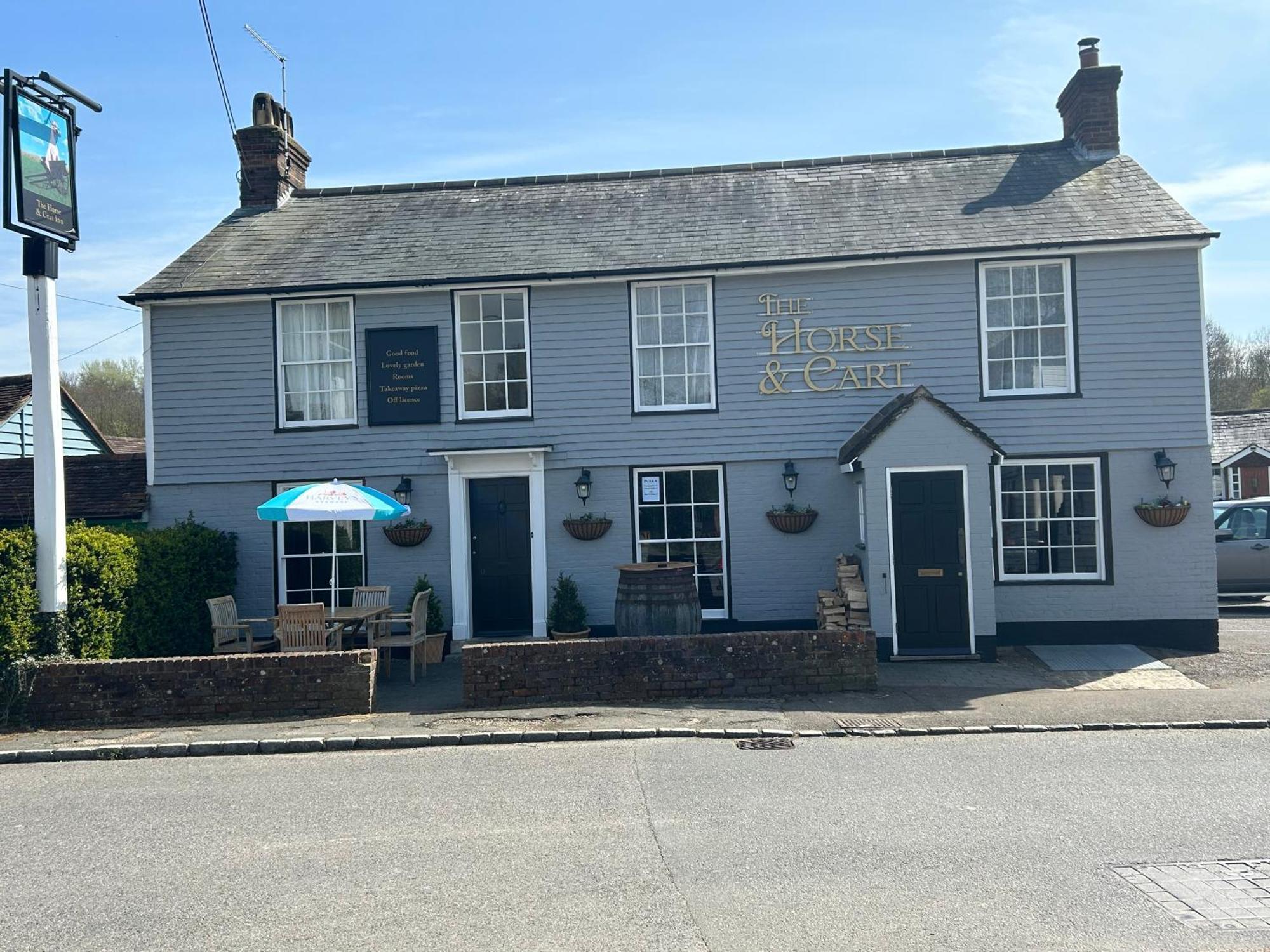 Hotel The Horse & Cart Peasmarsh Exterior foto